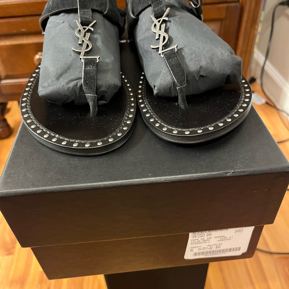 Saint Laurent sandals brand new
